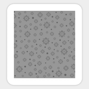 Grey aesthetic pattern Sticker